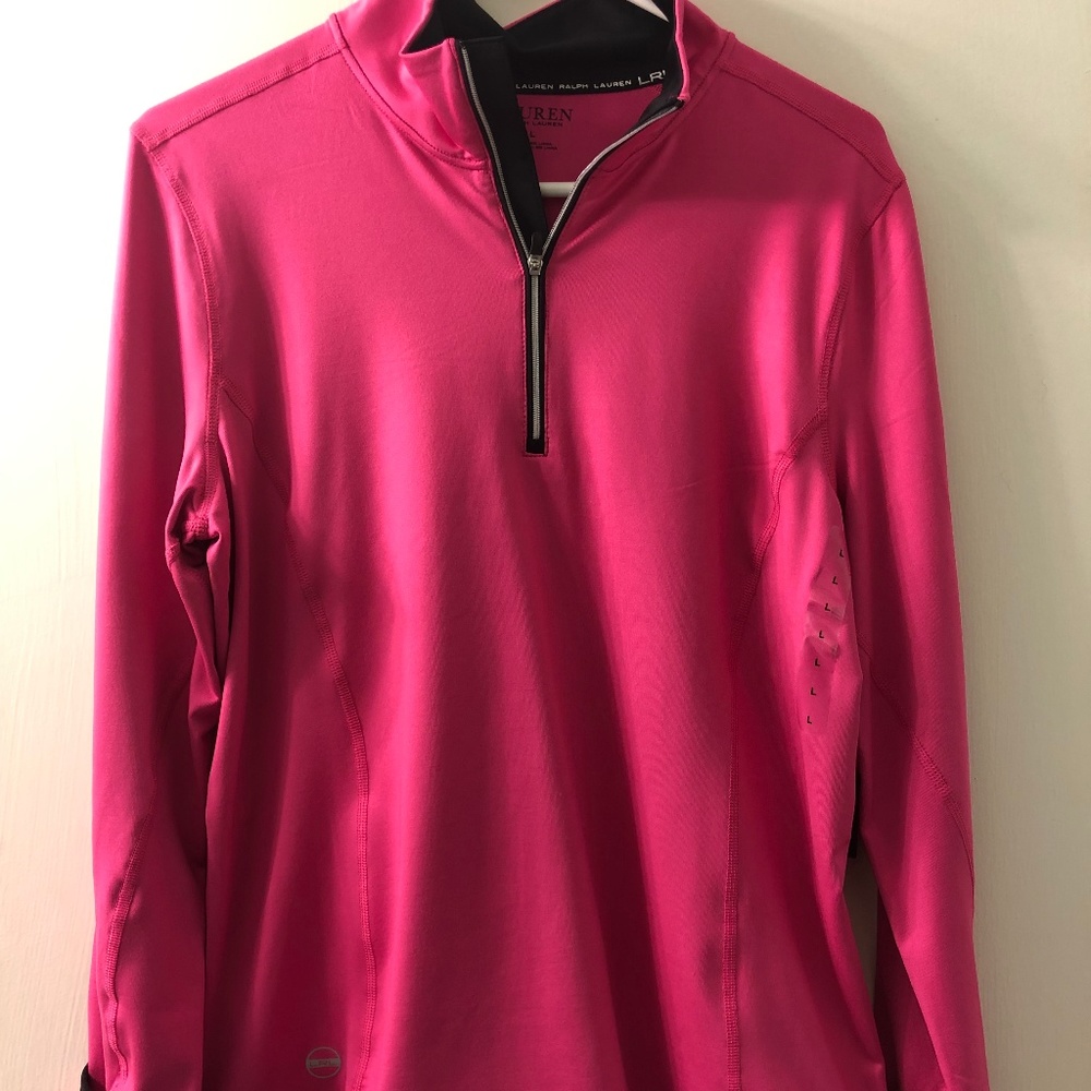 NWT Ralph Lauren Quarter Zip Pullover Jacket